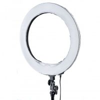 bresser mm-23 lampara led circular 75w 48cm luz blanca neutra