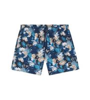 boss para hombre 50508844 banador estampado integral azul m beachwear poliester