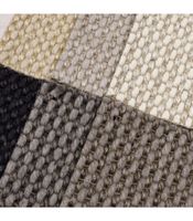 mk - alfombra de sisal y lana de nudo grueso - a medida
