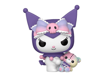 Figura Funko Pop! - Kuromi with bear, 9 cm, Vinilo