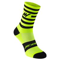 morvelo series stripe yellow socks - sm