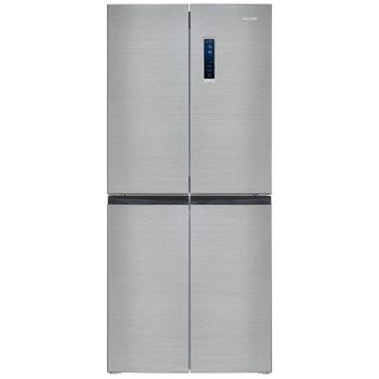 Frigorífico Americano Exquisit MD425-150-040C Total No Frost 180cm 421L C Inoxlook Display Digital