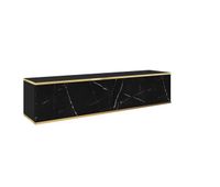 muebles tv oro rtv135 2d 135x32x30 marmol