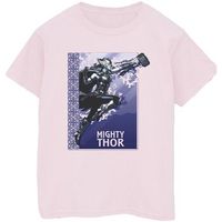 marvel camiseta love and thunder mighty para hombre