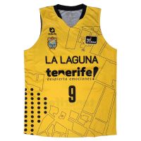 camiseta marcelinho huertas cbc la laguna tenerife torriani amarilla acb 2026