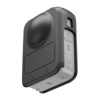 funda puluz pu789b silicona con tapa de lente para dji osmo 360 negro
