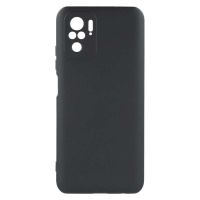 funda para movil la casa de las carcasas silicona microfibra negra resistente para xiaomi redmi note 10