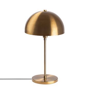 Lámpara De Mesa Varzan-10857 Oro Cobrizo Metal