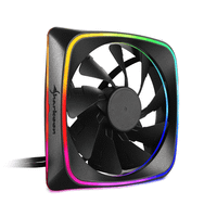 ventilador caja sharkoon shark lights fan 120x120x 25 mm rgb led