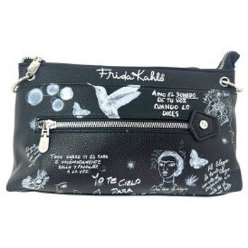 Frida Kahlo Bandolera Complementos señora k4990 negro para mujer