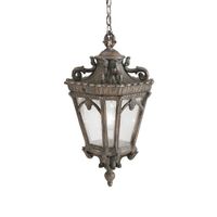 lampara colgante de exterior tournai 3 luces