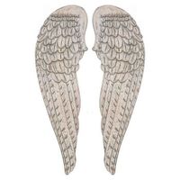 alas de angel blanco evejec set 2 piezas 32x4x103