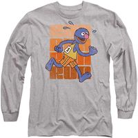 sesame street camiseta manga larga run run para hombre