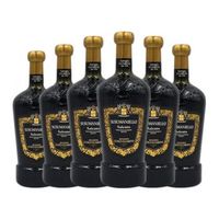 losito  guarini vino tinto salento crianza 75 cl 14 vol pack de 6 unidades