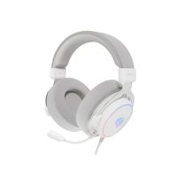 auriculares genesis neon 764 con cable usb gaming sonido 71 virtual rgb blancos