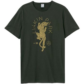 Amplified Clothing Camiseta manga larga Tiger para mujer