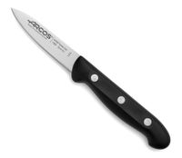cuchillo mondador acero inoxidable nitrum 80 mm mango negro
