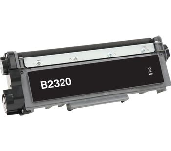 ESSENTIALS Remanufactured TN2320 Black Brother Toner Cartridge, Black