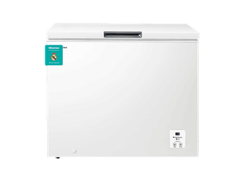 Congelador horizontal - Hisense FT321D4AWLE, 248 l, 88 cm, Cesta interior, Blanco