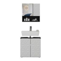 conjunto de muebles de bano edge 2 piezas vicco