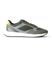 boss para hombre 50568928 zapatillas titanium verde 41 plano cordones casual