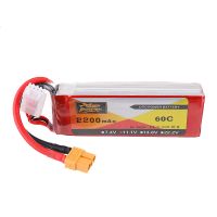 bateria de lipo zop power 111v 2200mah 60c 3s con conector xt60 para quadcopter rc