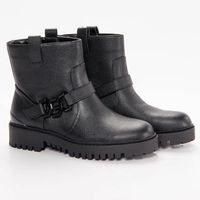 guess botines classic logo metal para mujer