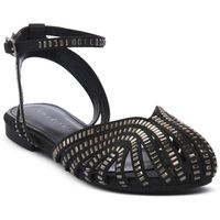 kharisma sandalias satin nero para mujer
