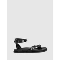 porronet sandalias sandalia de dedo 3290 negro para mujer