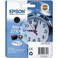 epson alarm clock 27xxl black ink cartridge black