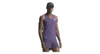 camiseta de tirantes adidas adizero morada hombre