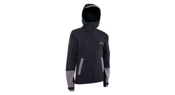 Chaqueta mtb softshell ion shelter 2l negra para mujer