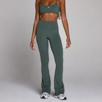 mallas acampanadas tempo para mujer de mp - verde nublado - xl