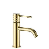 grifo de lavabo rea lungo diamond gold low