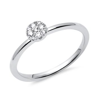 Anillo de plata 925 engastado con circonitas