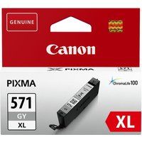 canon cli-571 xl grey ink cartridge grey