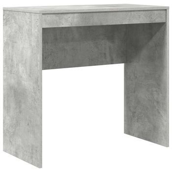 Escritorio Gris Concreto 80 X 40 X 76 Cm Vidaxl