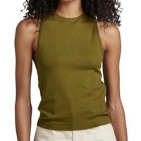 g-star raw camiseta tirantes racer slim para mujer