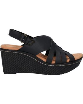 de CLARKS 26171531 ELLERI GRACE BLACK LEATHER