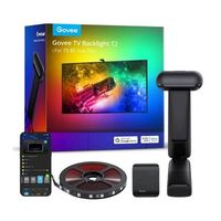 govee h605c envisual tv retroiluminacion t2 tira led para tv de 75-85 pulgadas rgbic wi-fi