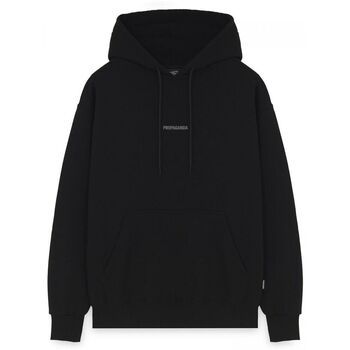 Propaganda Jersey 26FWPRFE756 HOODIE RIBS-01 NERO para hombre
