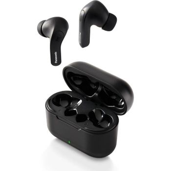 Auriculares Panasonic RZ-B310W inalámbricos Bluetooth con Cancelación de Ruido, micrófono y protección IPX4, negros