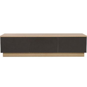 Mueble Tv De Madera - Diseño Escandinavo - Aura Gris