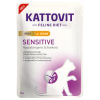 kattovit sensitive pate 30 x 85 g - pack ahorro - con pollo