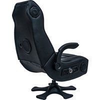 x rocker dac infiniti wireless gaming chair - black black