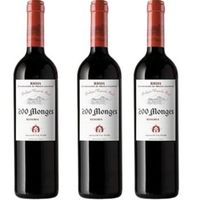 cueva del monge tinto joven de tempranillo con vino tinto espana pack 3 botellas 75 cl 14 vol