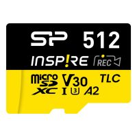tarjeta microsdxc silicon power inspire 512gb v30 uhs-i 170mbs u3 a2