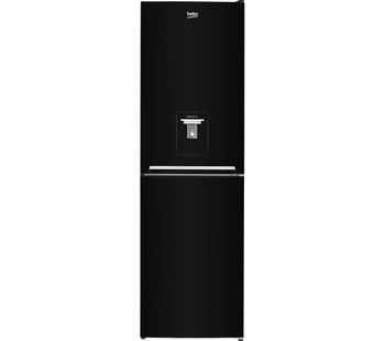 BEKO CSG3582DB 50/50 Fridge Freezer - Black, Black