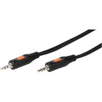 cable de audio vivanco 46044 35mm macho a macho 15 m negronaranja