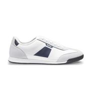 boss para hombre 50557886 zapatillas nitan low blanco 43 plano cordones casual
